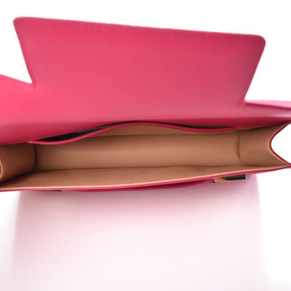 Delvaux Calfskin Galuchat Long Madame Polo Clutch Rose Indien 5 of 8