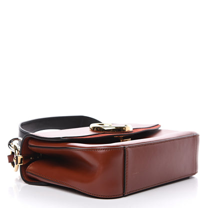 Chloe Calfskin Small C Double Carry Sepia Brown 3 of 9