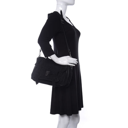 Proenza Schouler Suede Medium PS1 Satchel Black 2 of 9