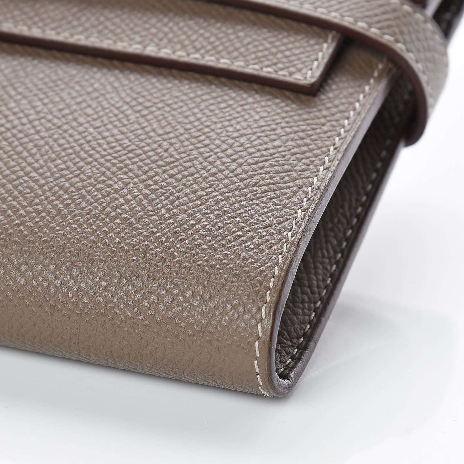 Hermes Epsom Kelly Longue Wallet Etoupe 10 of 11