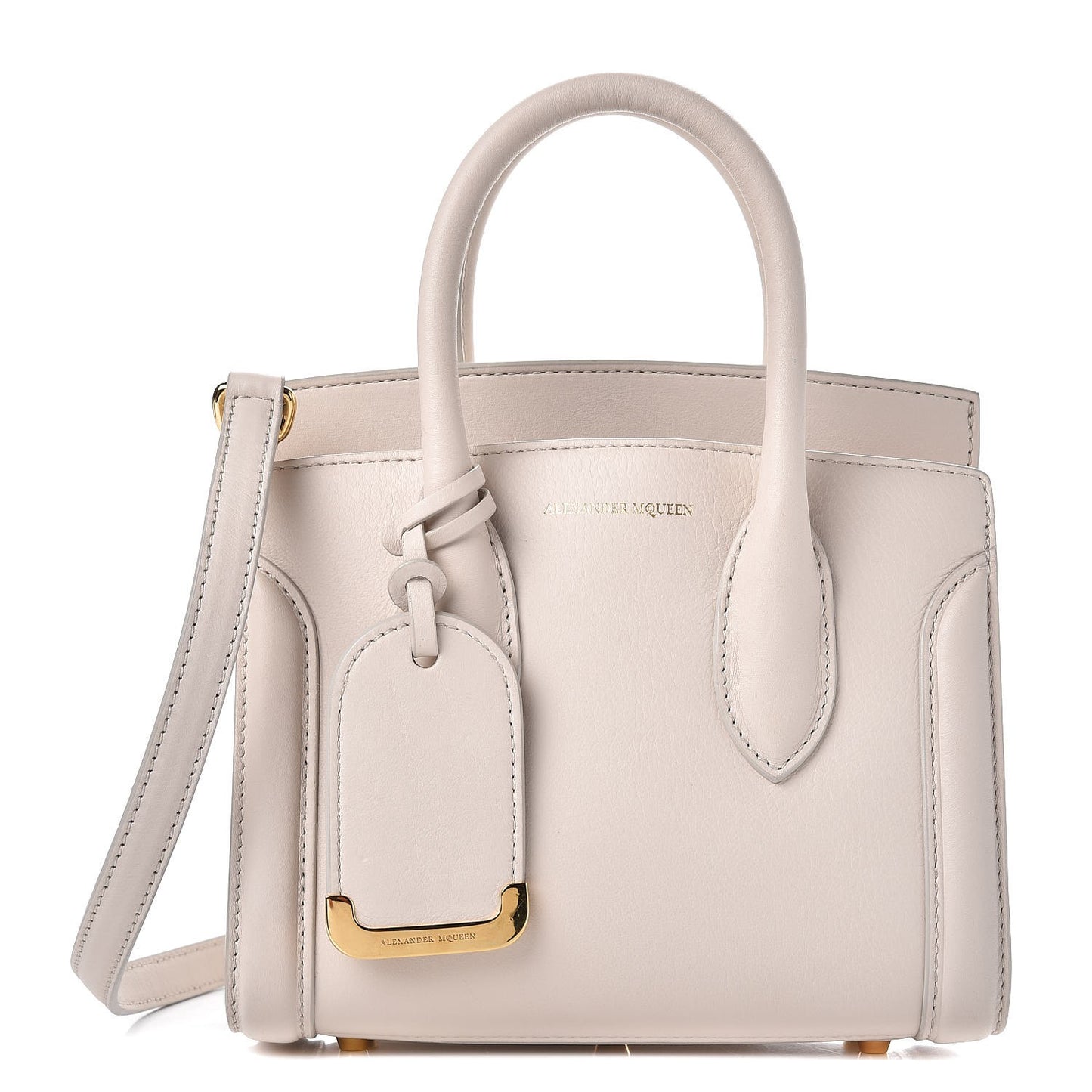 Calfskin Mini Heroine 21 White