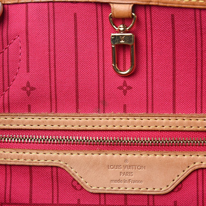 Louis Vuitton Monogram Neverfull PM Fuchsia Gris 17 of 17