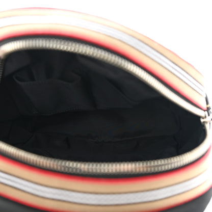 Burberry Econyl Logo Print Check Childrens Nico Backpack Black 5 of 12