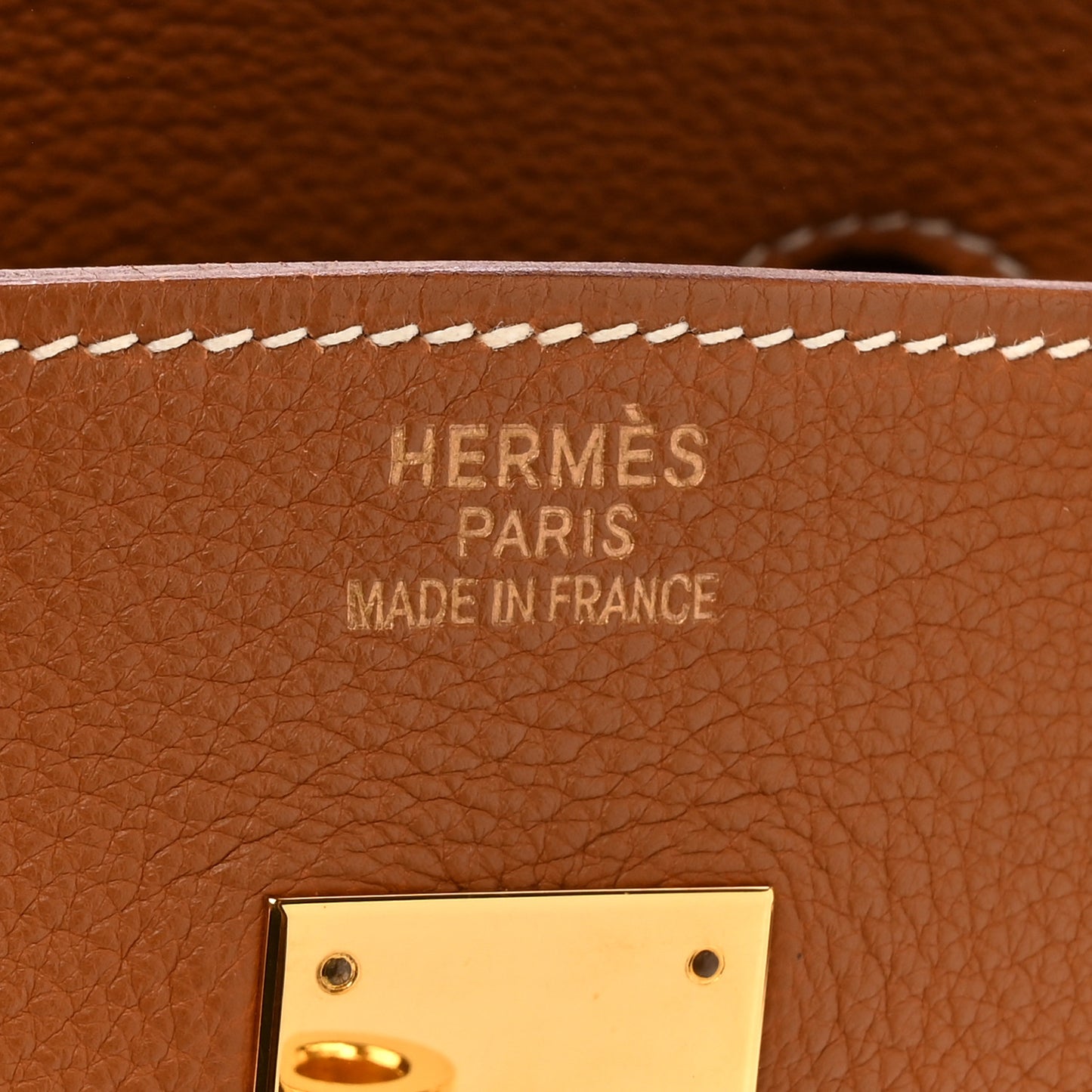 Togo Birkin 35 Gold