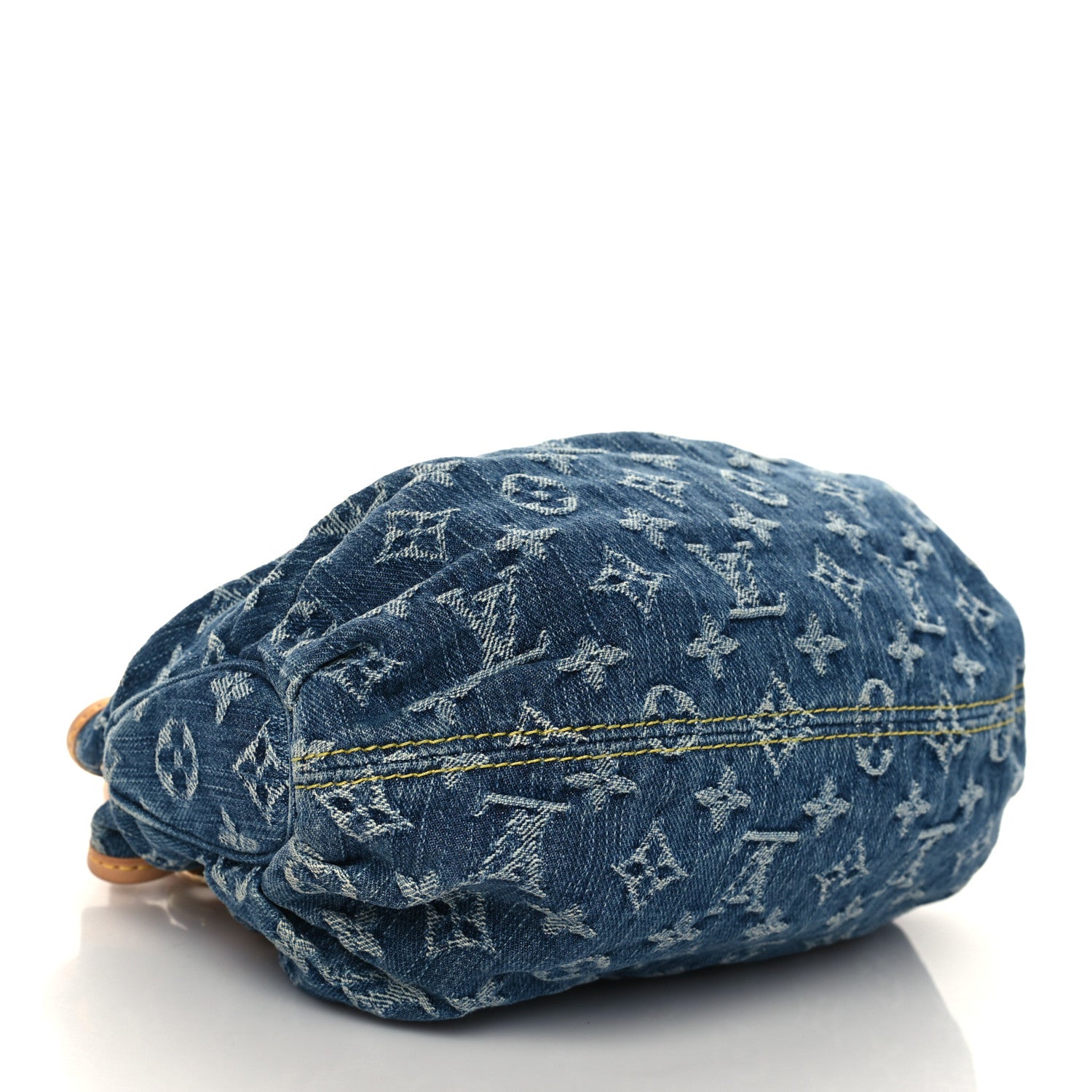 Louis Vuitton Monogram Denim Pleaty Blue 3 of 7