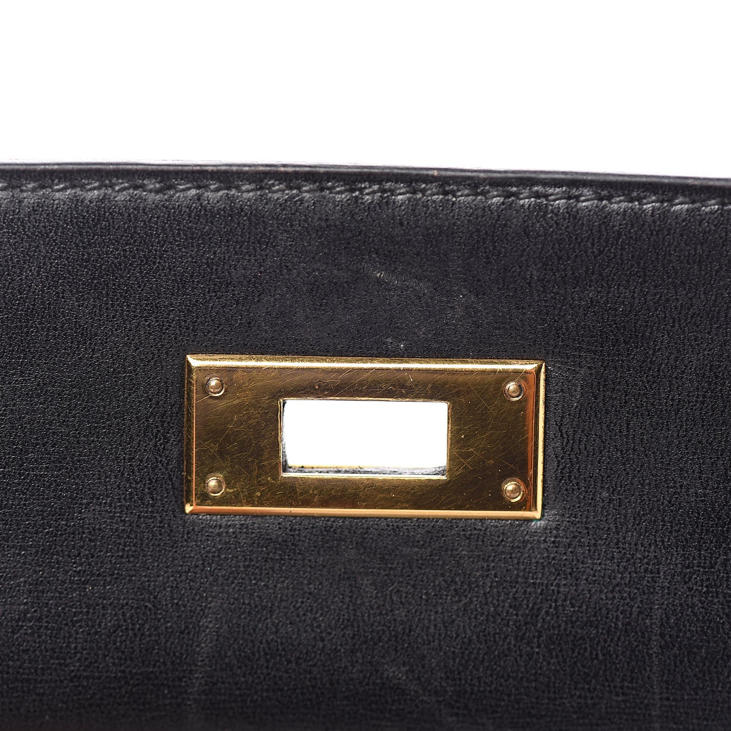 Hermes Box Kelly Retourne 28 Black 28 of 41