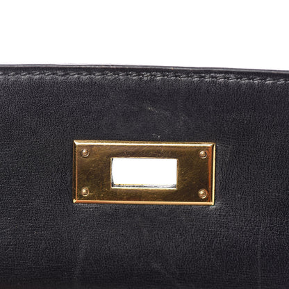 Hermes Box Kelly Retourne 28 Black 28 of 41