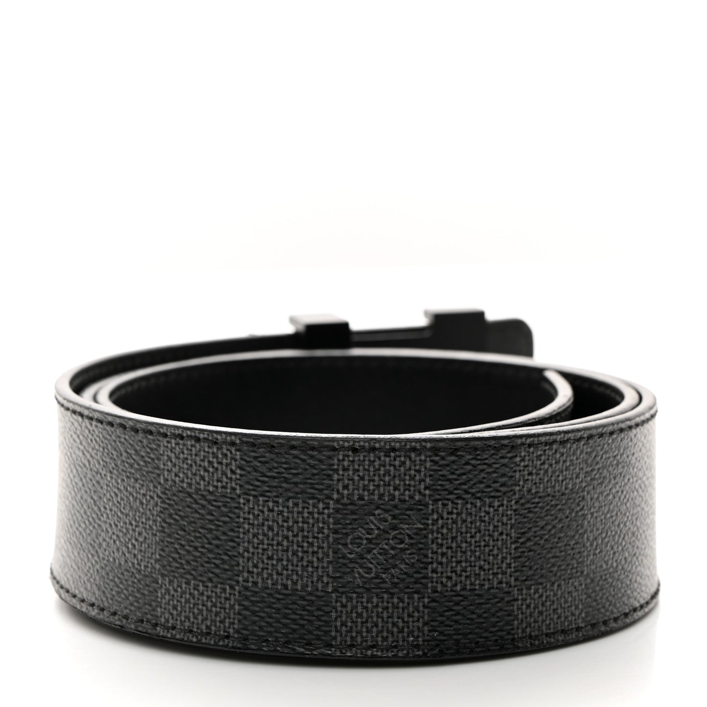 Damier Graphite 40mm LV Initiales Belt 90 36