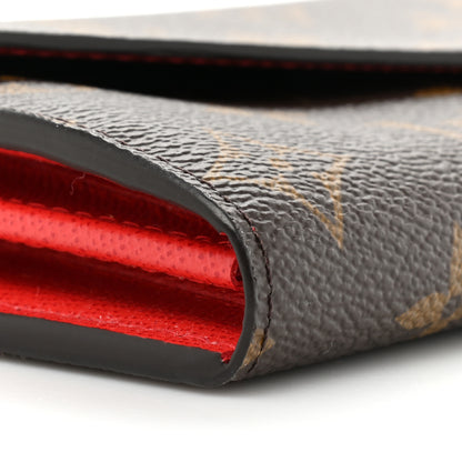 Louis Vuitton Monogram Sarah Wallet NM Coquelicot 10 of 15