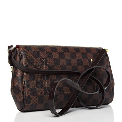 Louis Vuitton Damier Ebene Favorite MM 4 of 17