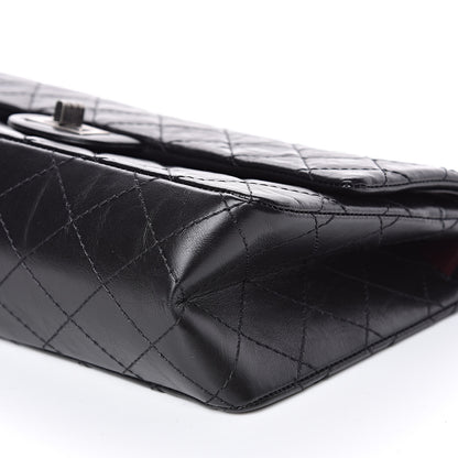 Chanel Aged Calfskin Quilted 2.55 Reissue 226 Flap Black 9 of 10