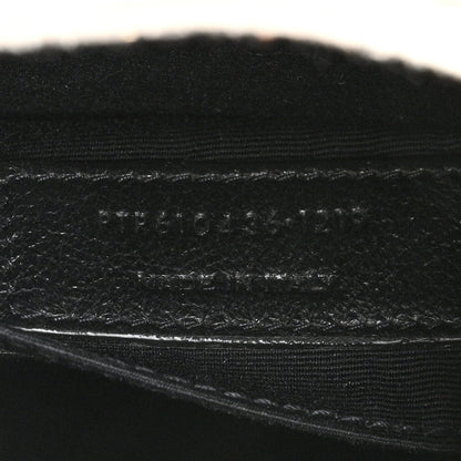 Saint Laurent Grain De Poudre Matelasse Chevron Quilted Round Vinyle Camera Bag Crema Soft 7 of 11