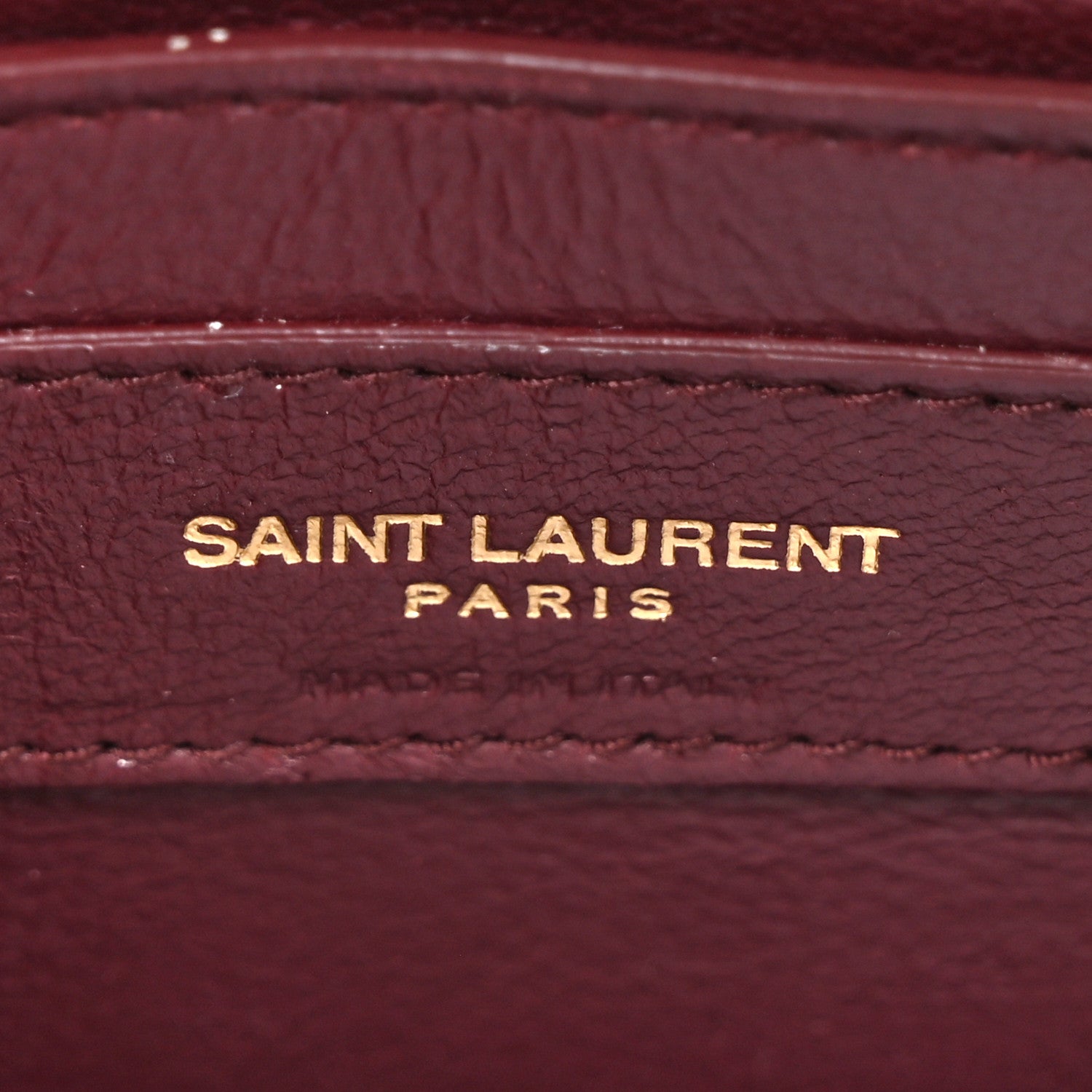 Saint Laurent Grain de Poudre Mini Classic Monogram Cassandra Top Handle Vintage White 6 of 16
