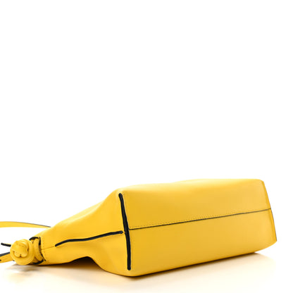 Loewe Calfskin Mini Flamenco Knot Bag Yellow 3 of 4