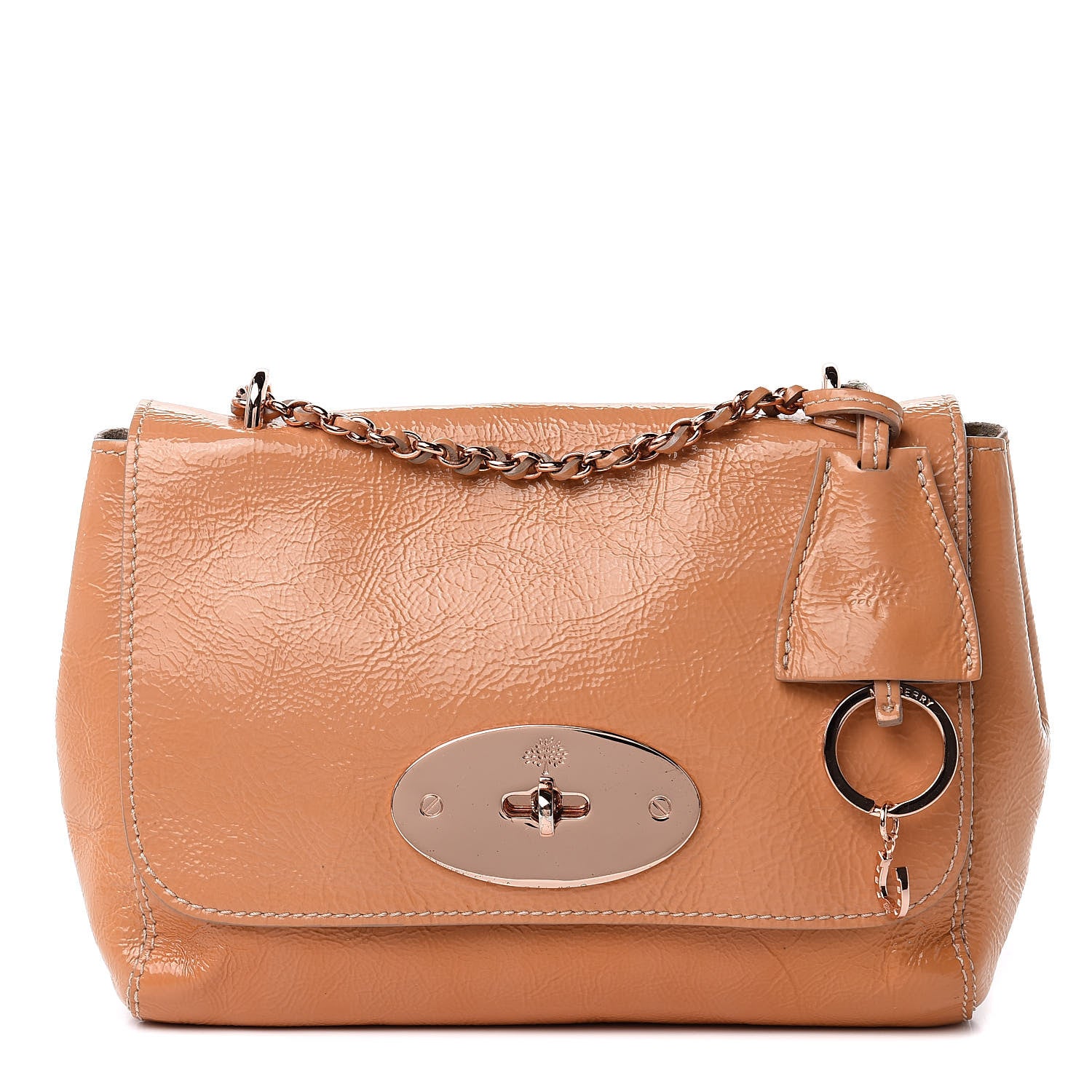 Mulberry Wrinkled Patent Small Lily Sycamore 1 of 11