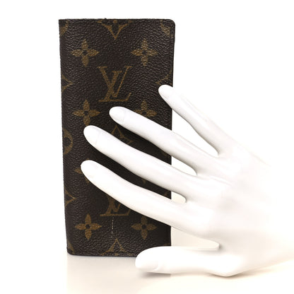 Louis Vuitton Monogram Etui a Lunettes Simple Eyeglass Case 2 of 9