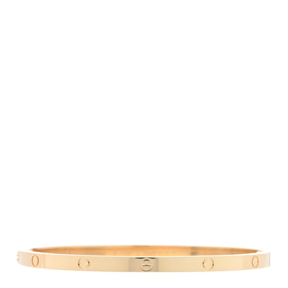 Cartier 18K Yellow Gold Small LOVE Bracelet 17 2 of 8