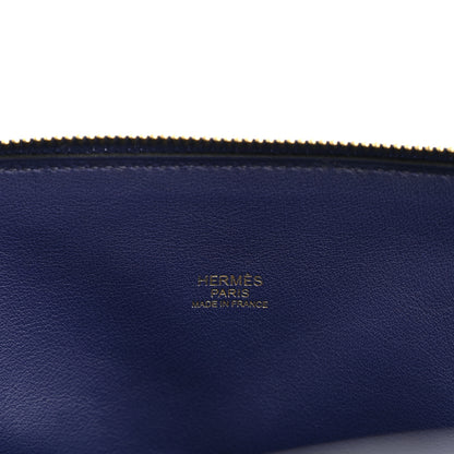 Hermes Taurillon Clemence Bolide 31 Bleu Encre 6 of 13