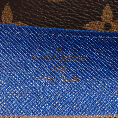 Louis Vuitton Monogram Emilie Wallet Blue 6 of 7