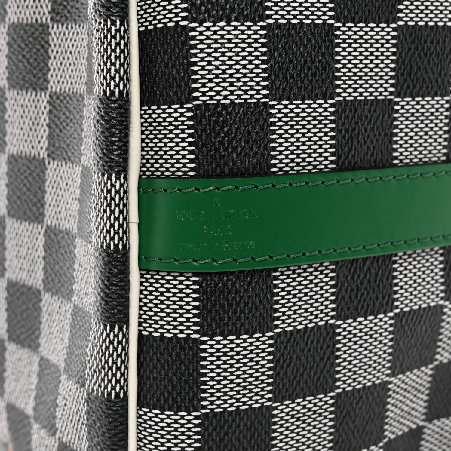 Louis Vuitton Damier Speedy Bandouliere 30 Black White 7 of 10