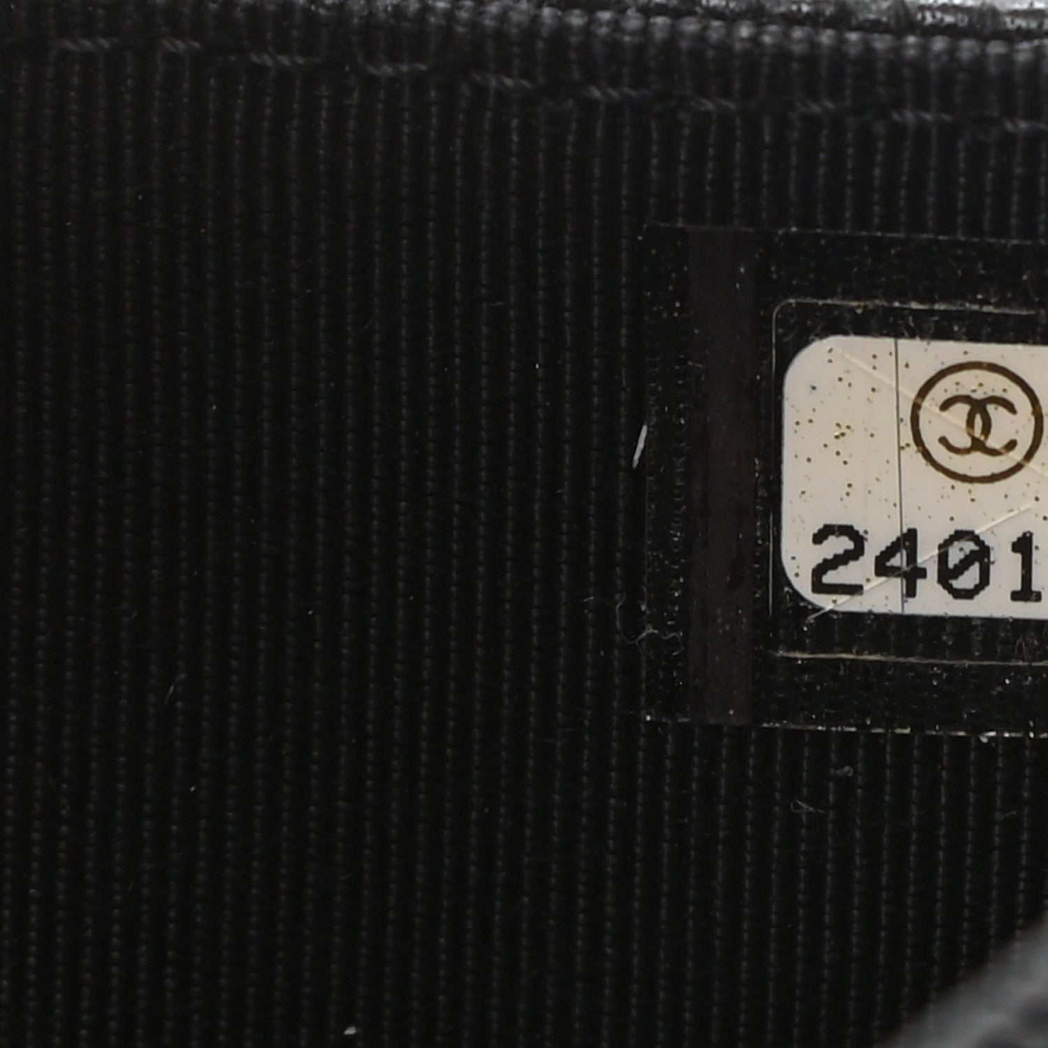 Chanel Caviar Quilted Wallet On Chain WOC Black 8 of 12