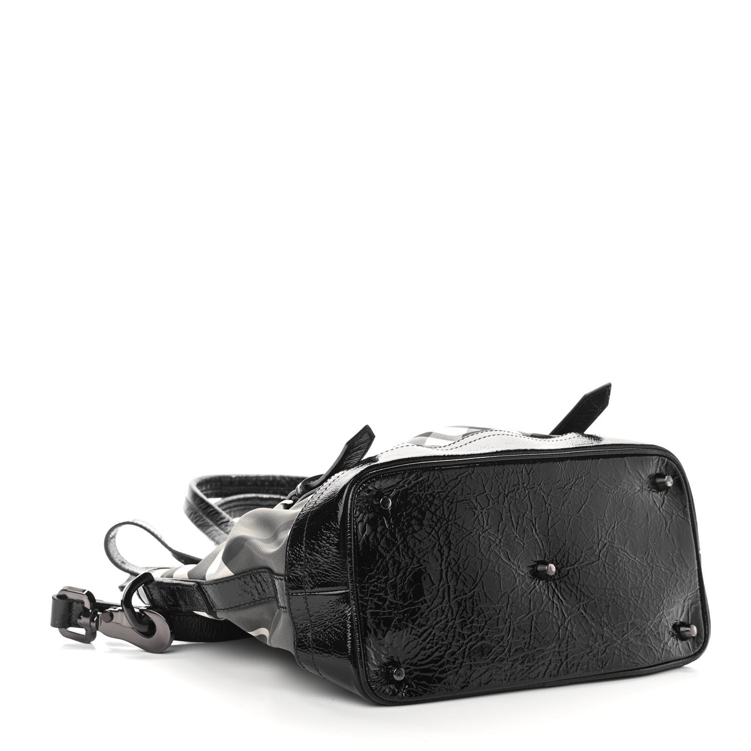 Burberry Nylon Beat Check Lowry Black 4 of 9
