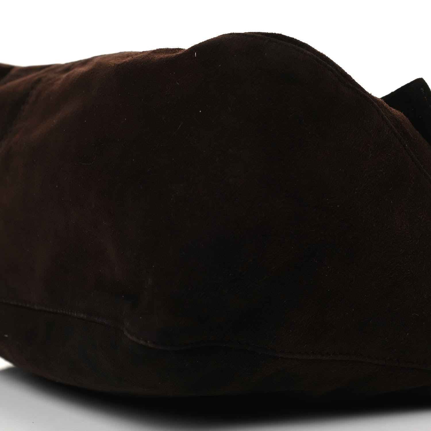 Fendi Suede Calfskin Mama Baguette Brown 9 of 16