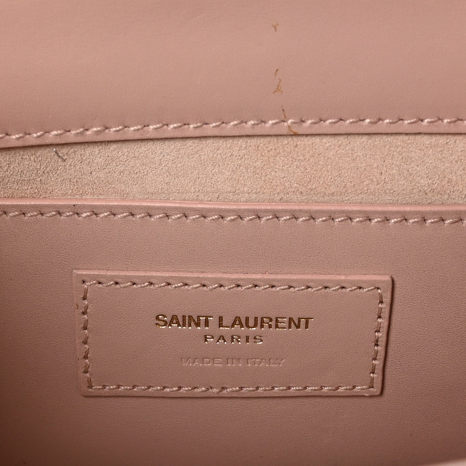 Saint Laurent Smooth Calfskin Medium Classic Monogram Kate Tassel Satchel Pink 6 of 11