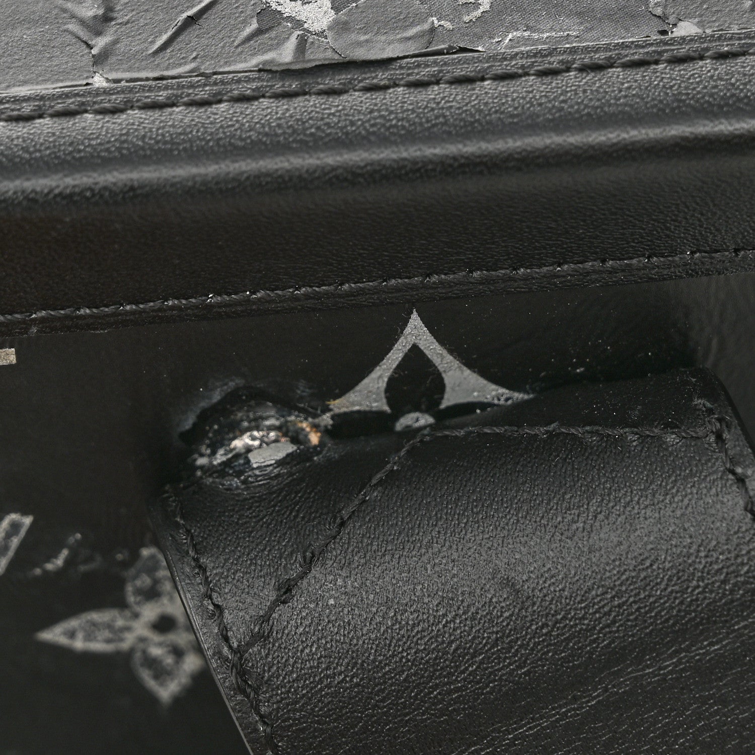 Louis Vuitton Reflective Petite Malle Black 15 of 16