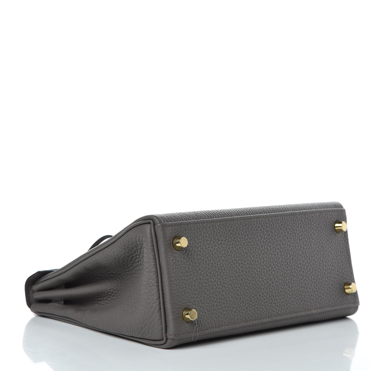 Hermes Togo Kelly Retourne 25 Etain 5 of 32