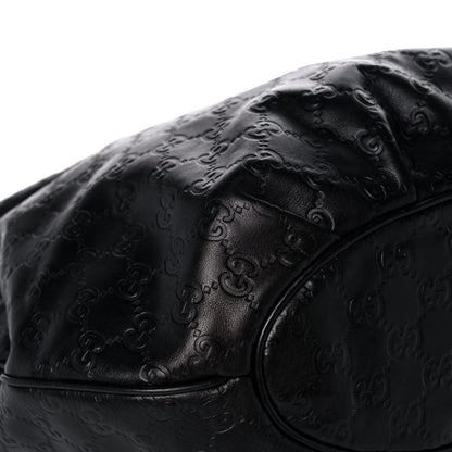 Gucci Guccissima Pelham Medium Hobo Black 12 of 17