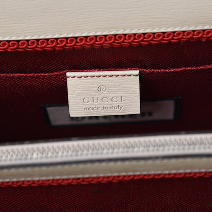 Gucci Calfskin Bamboo Horsebit Print Large Dionysus Top Handle Bag Blue Red 8 of 9