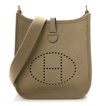 Hermes Taurillon Clemence Evelyne TPM Beige Marfa 1 of 11