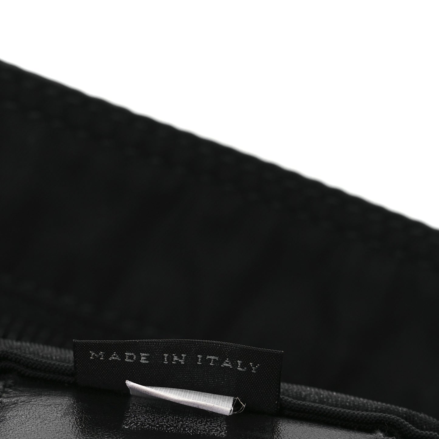 Nylon Vela Flat Messenger Bag Black