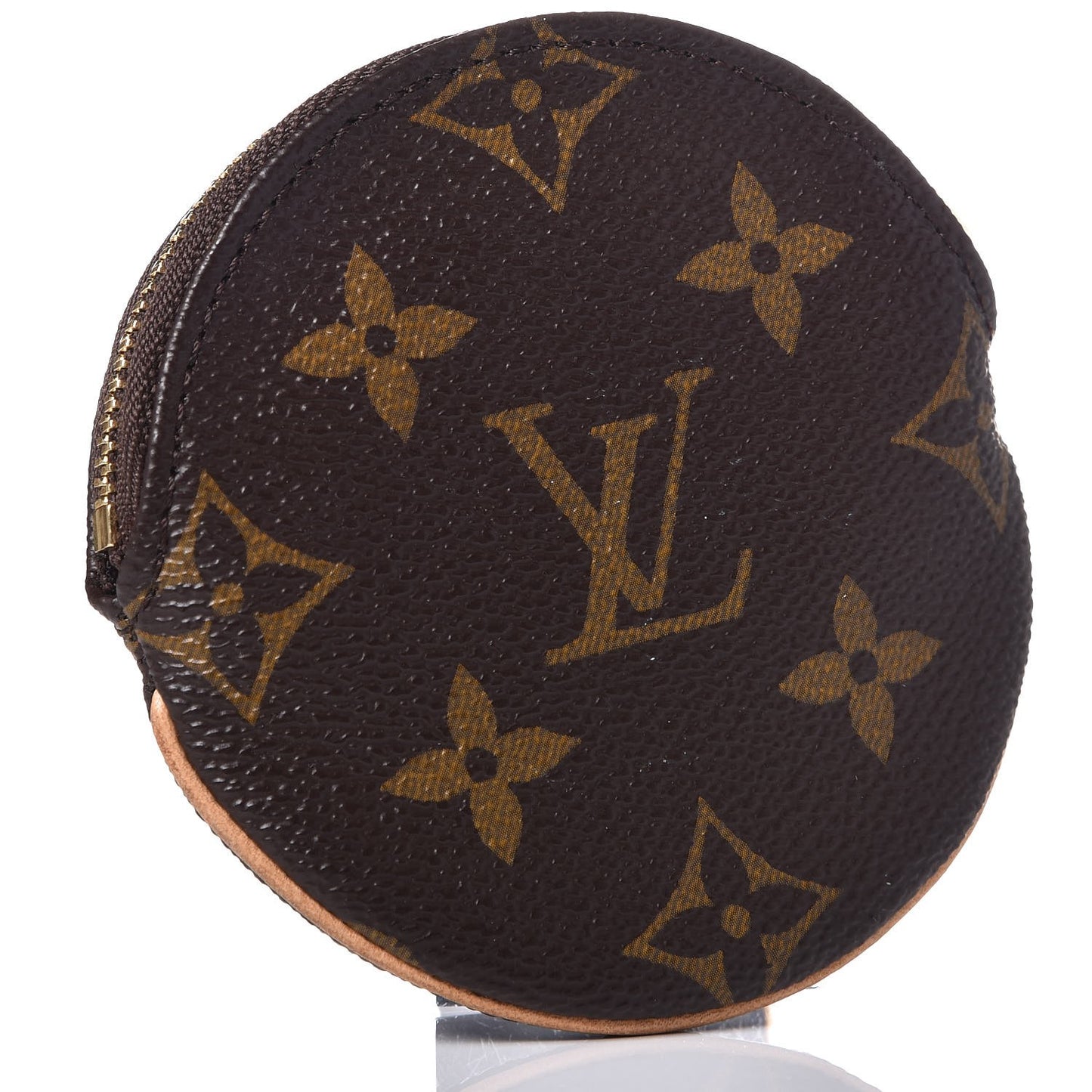 Monogram Round Coin Purse