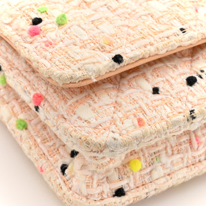 Chanel Candy Cotton Tweed & Beach Ball Wallet On Chain WOC Multicolor 12 of 14