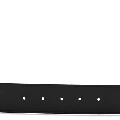 Gucci Textured Calfskin Double G 40mm Belt 110 44 Black 4 of 5