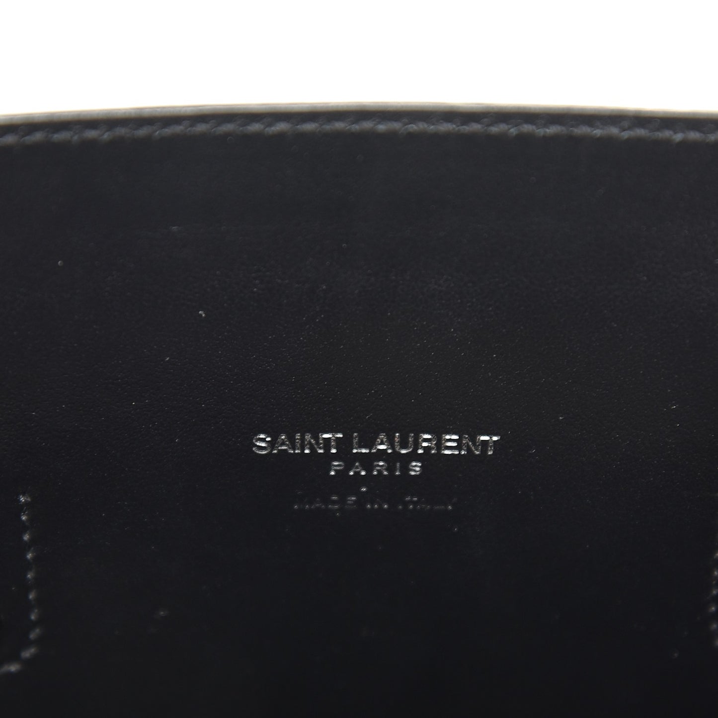 Calfskin Crocodile Embossed Baby Sac De Jour Black