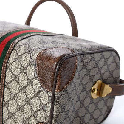 Gucci GG Plus Monogram Web Boston Brown 13 of 22