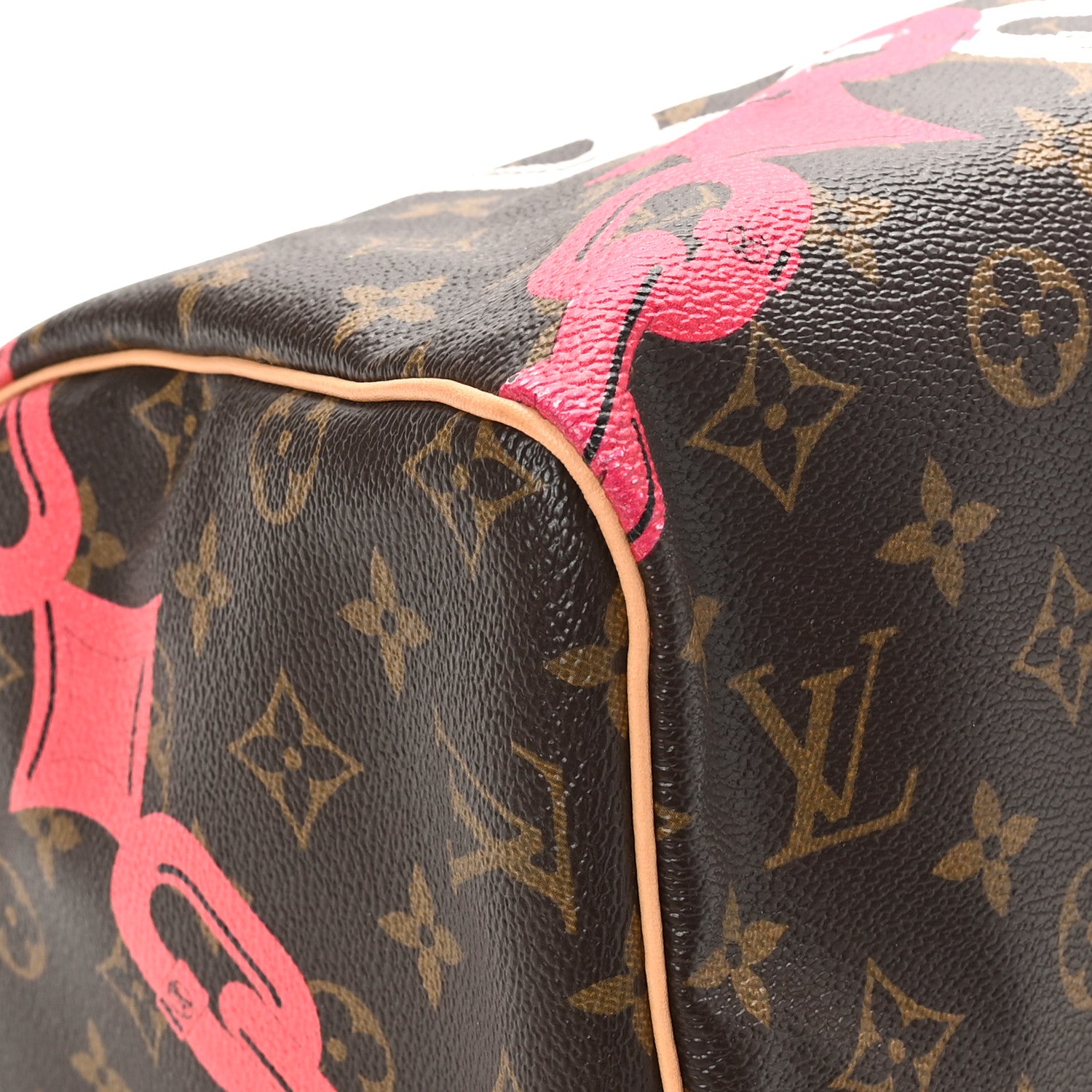 Louis Vuitton Monogram Bay Speedy 30 Rose Ballerine Poppy 9 of 12