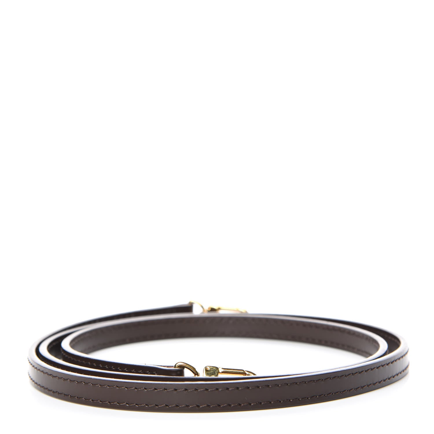 Louis Vuitton Calfskin 12mm Shoulder Strap Brown 2 of 4