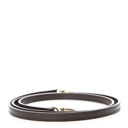 Louis Vuitton Calfskin 12mm Shoulder Strap Brown 2 of 4