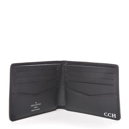 Louis Vuitton Epi Slender Wallet Black 5 of 8