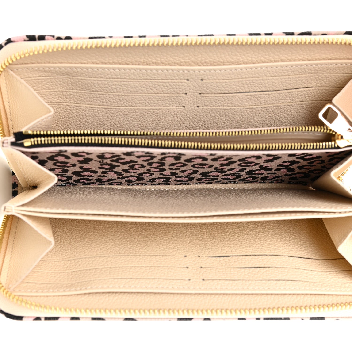 Louis Vuitton Empreinte Monogram Giant Wild At Heart Zippy Wallet Creme 5 of 10