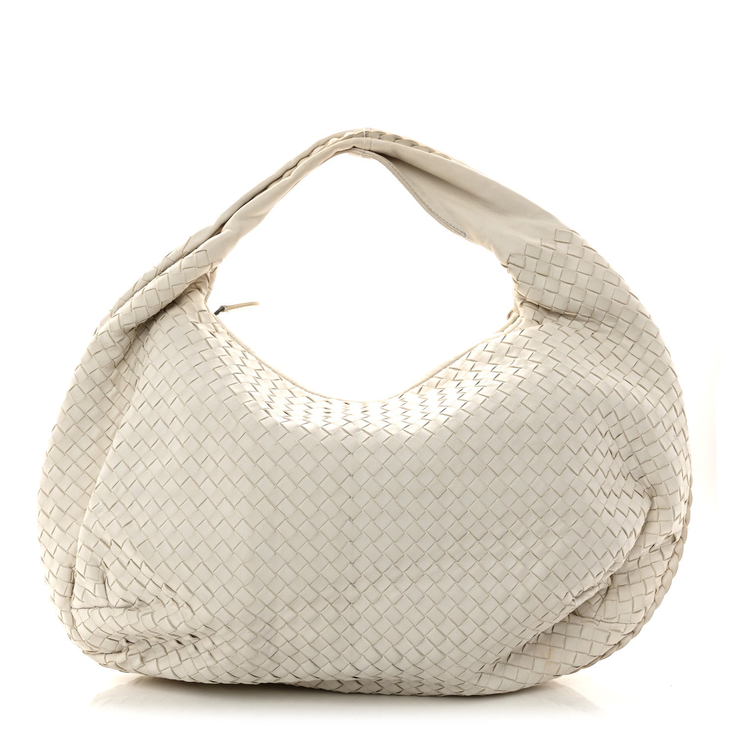 Bottega Veneta Nappa Intrecciato Large Belly Veneta Hobo White 1 of 12