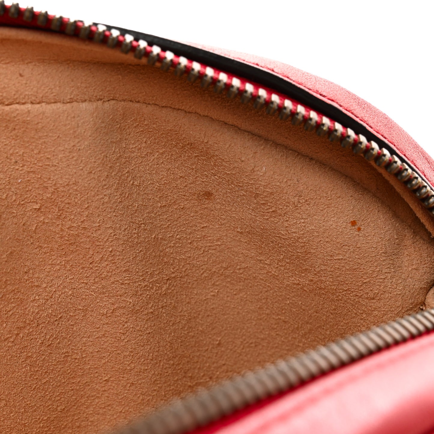 Calfskin Matelasse GG Marmont Belt Bag 85 34 Hibiscus Red