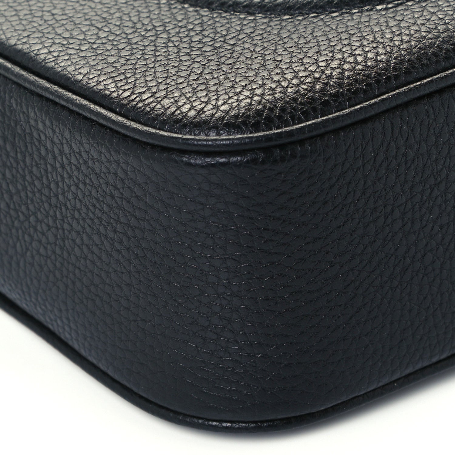 Gucci Pebbled Calfskin Small Soho Disco Bag Black 9 of 11