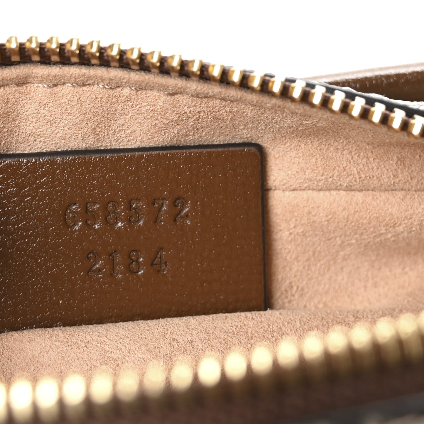 GG Supreme Monogram Azalea Calfskin Mini Retro Interlocking G Shoulder Bag Beige Ebony Brown Sugar
