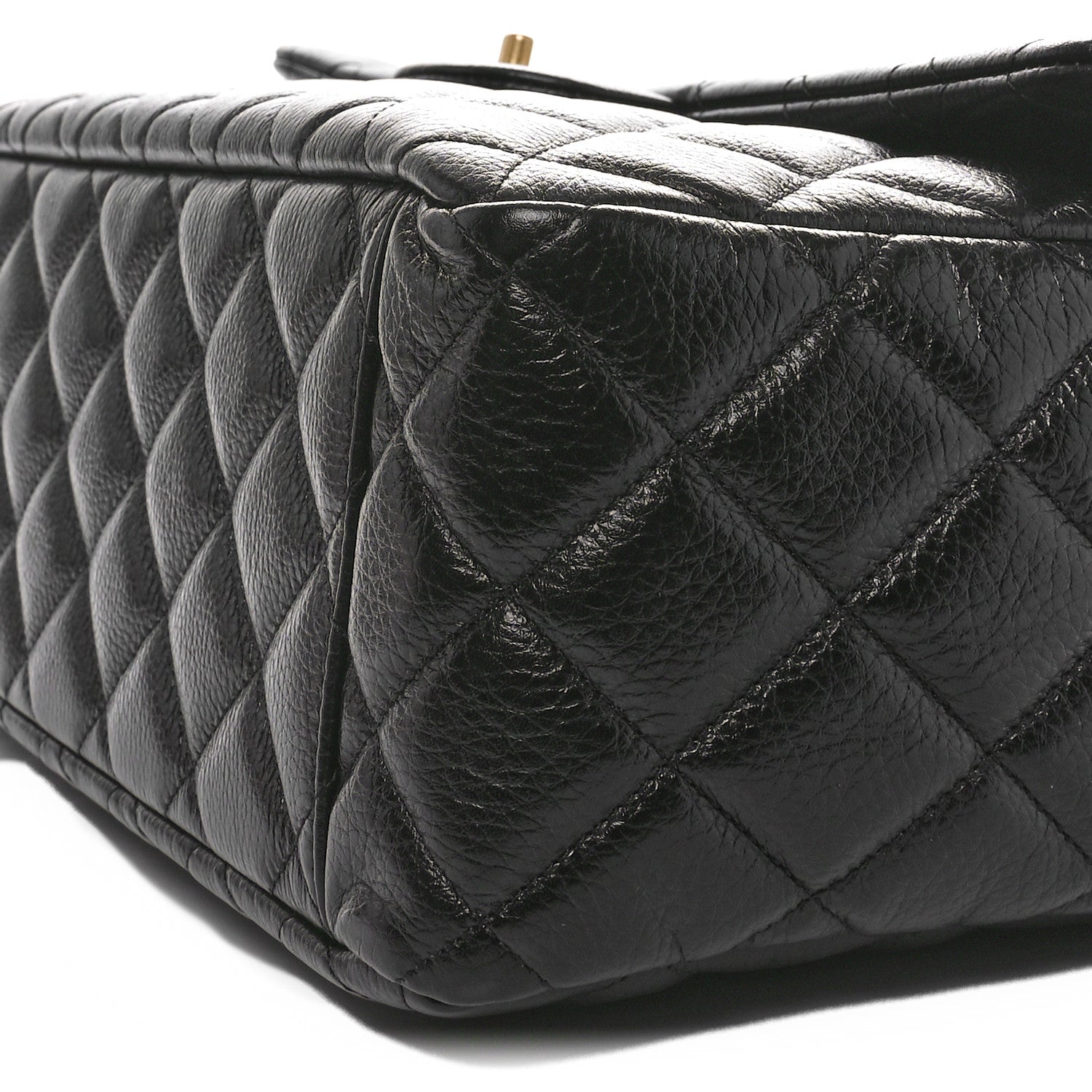 Chanel Caviar Quilted XXL Travel Flap Bag Black 10 of 11