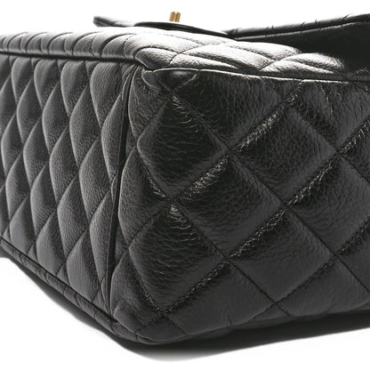 Chanel Caviar Quilted XXL Travel Flap Bag Black 10 of 11